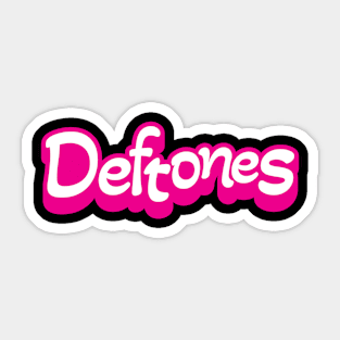 Girly Pop Deftones Sticker